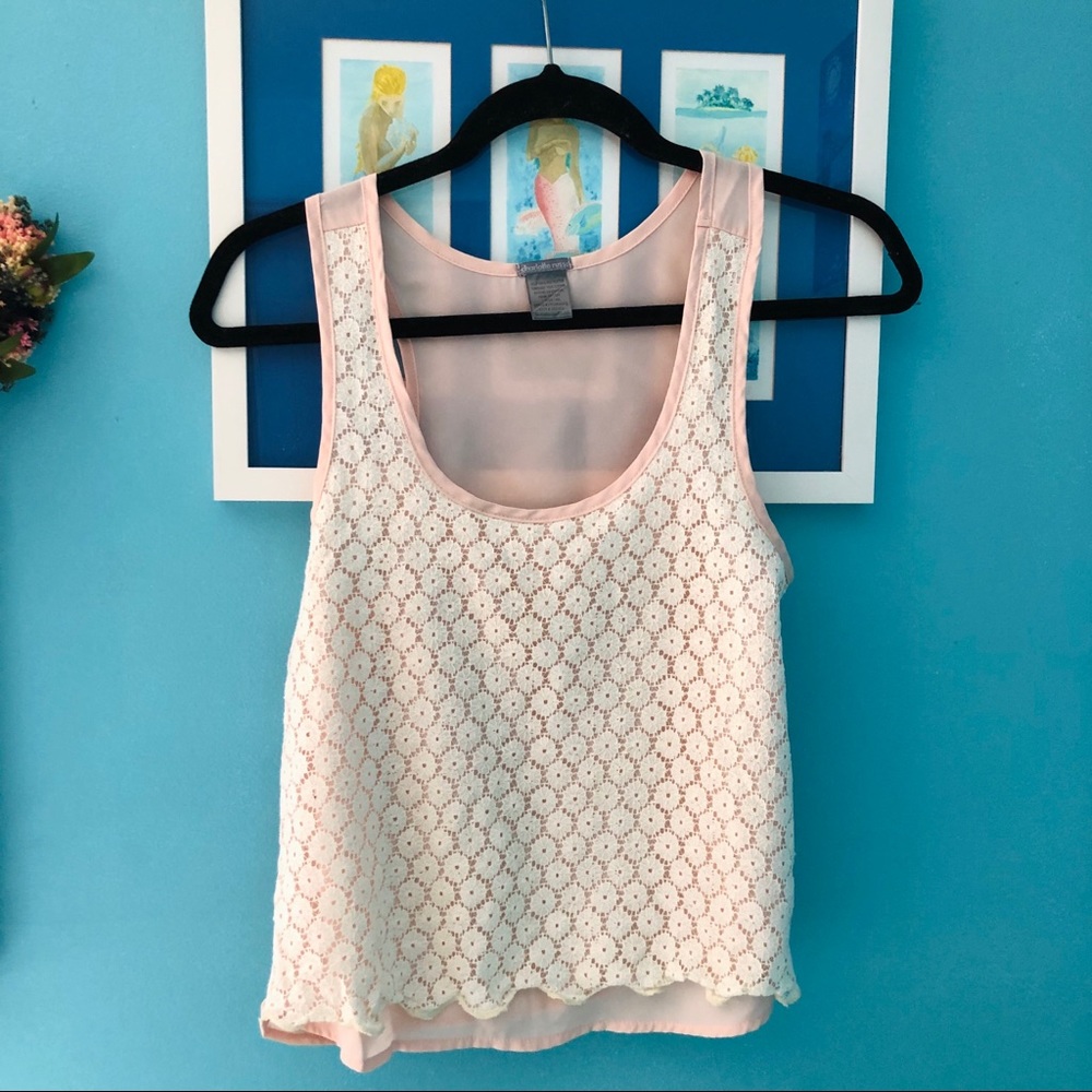 Floral tank top